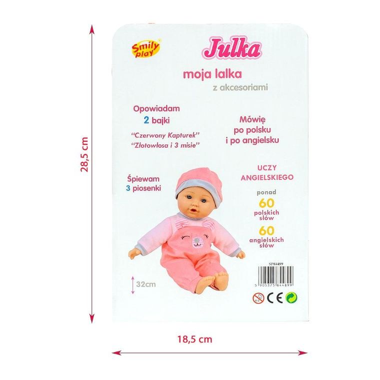 Smily Play, Julka, lalka bobas z akcesoriami