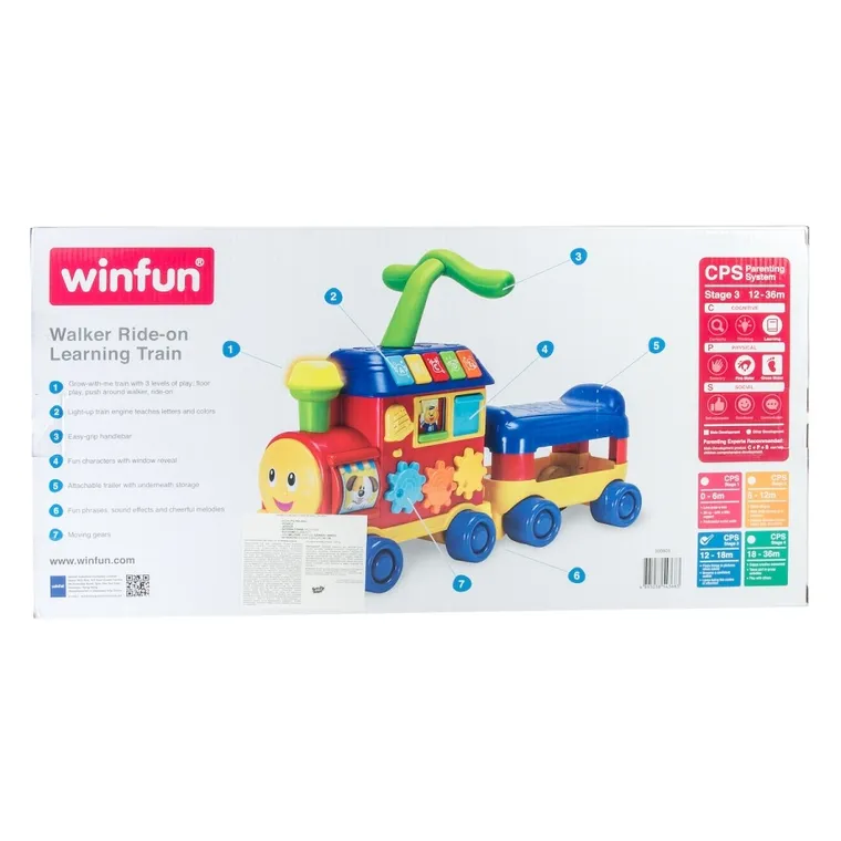 Smily Play, Lokomotywa rośnij ze mną, zabawka edukacyjna