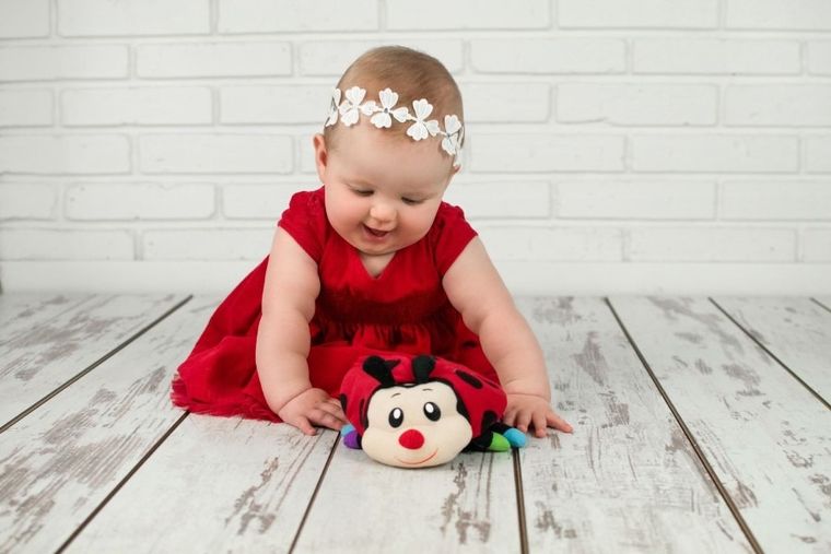 Smily Play, Uciekająca biedronka, zabawka pluszowa