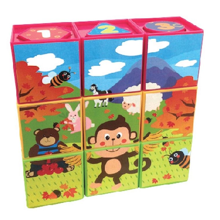 Smily Play, układanka obrazkowa, sorter, 2w1