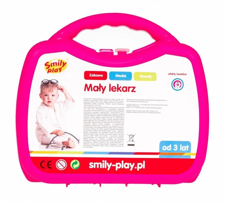 Smily Play, zestaw lekarski w walizce