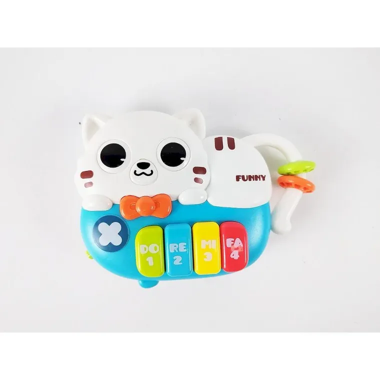 Smily Play, Zwierzaczkowe pianinko, zabawka interaktywna, kotek