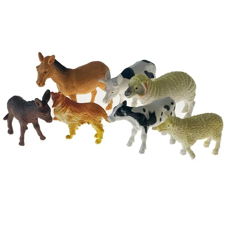 Smily Play, zwierzęta na wsi, zestaw figurek, 7 szt.
