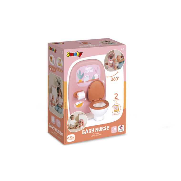 Smoby, Baby Nurse, toaleta dla lalek
