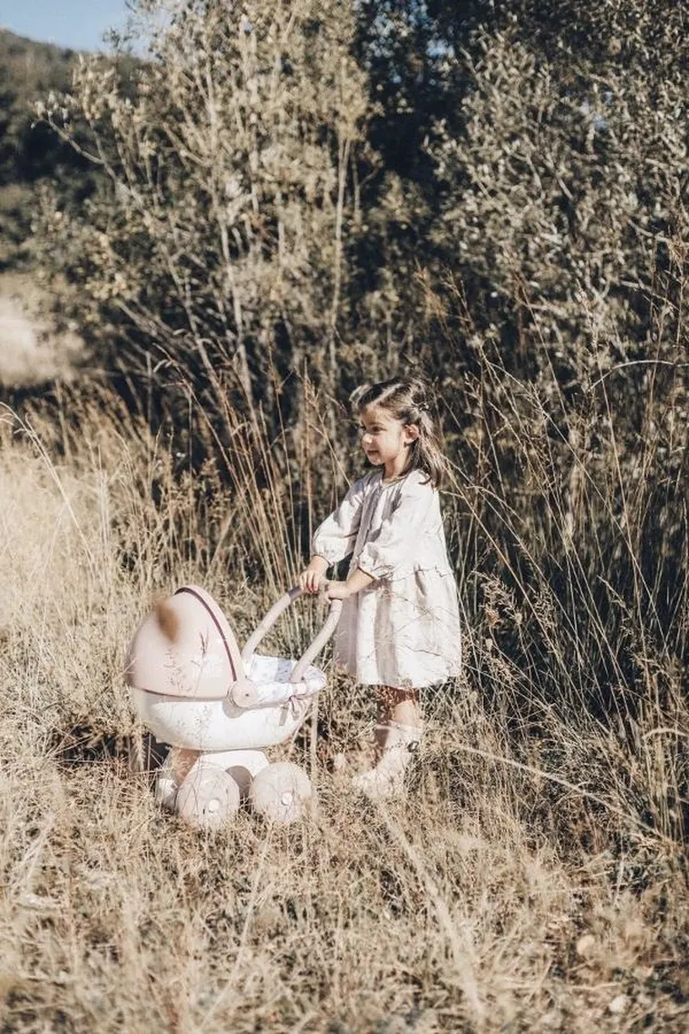Smoby, Baby Nurse, wózek głęboki z daszkiem