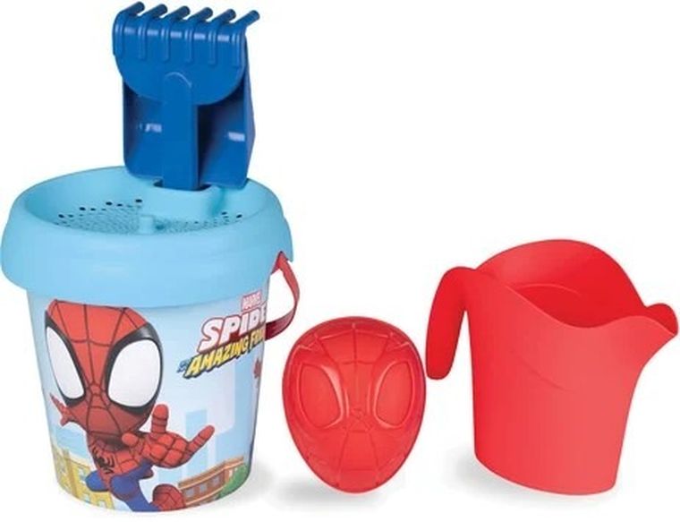 Smoby, Disney, wiaderko z akcesoriami, 17 cm