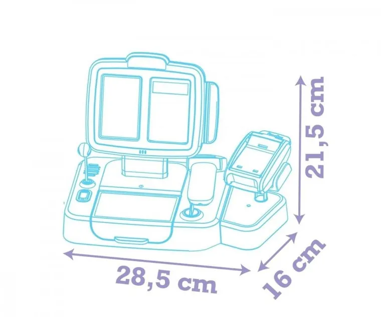 Smoby, Lilo i Stitch, kasa sklepowa z czytnikiem kart, 26 elementów