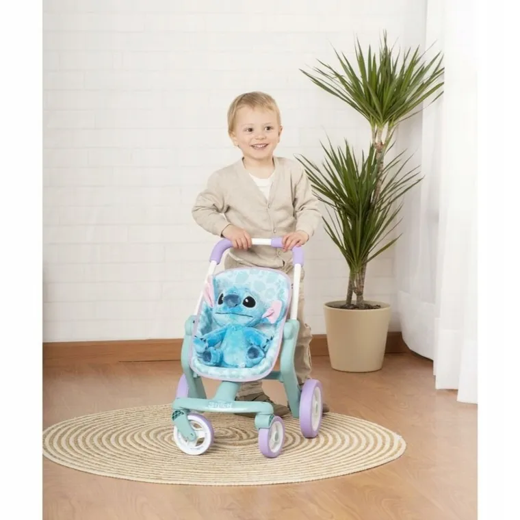 Smoby, Lilo i Stitch, pierwszy wózek z maskotką Stitcha