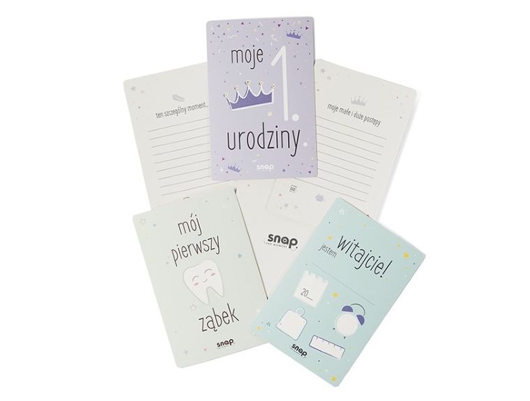 Snap the moment, foto-karty dla dzieci, 0-3, 37 szt.