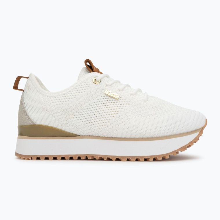 Sneakersy damskie, białe, Lee Cooper