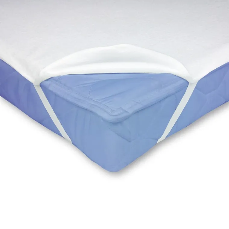 Snibbs, Podkład higieniczny nieprzemakalny z gumką, biały, 60-120 cm