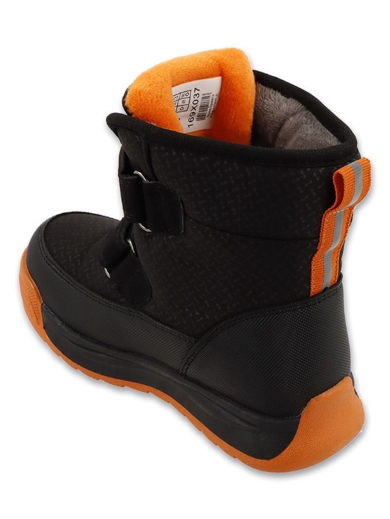 Śniegowce chłopięce, ocieplane, czarne, Befado