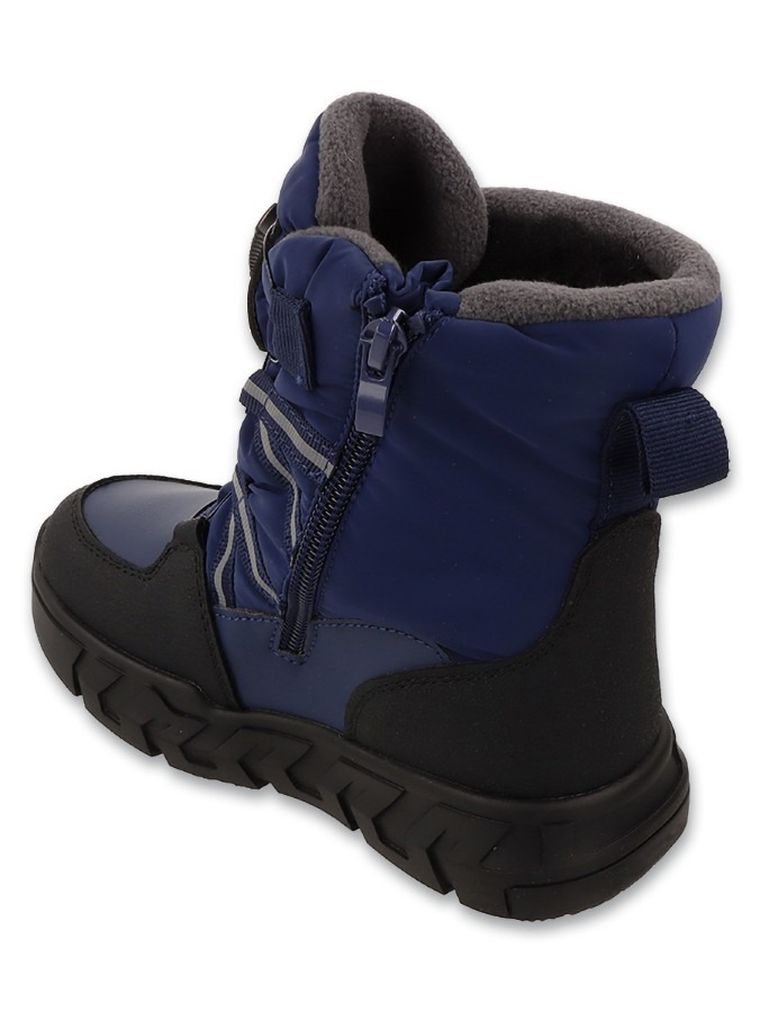 Śniegowce chłopięce, ocieplane, granatowe, Befado