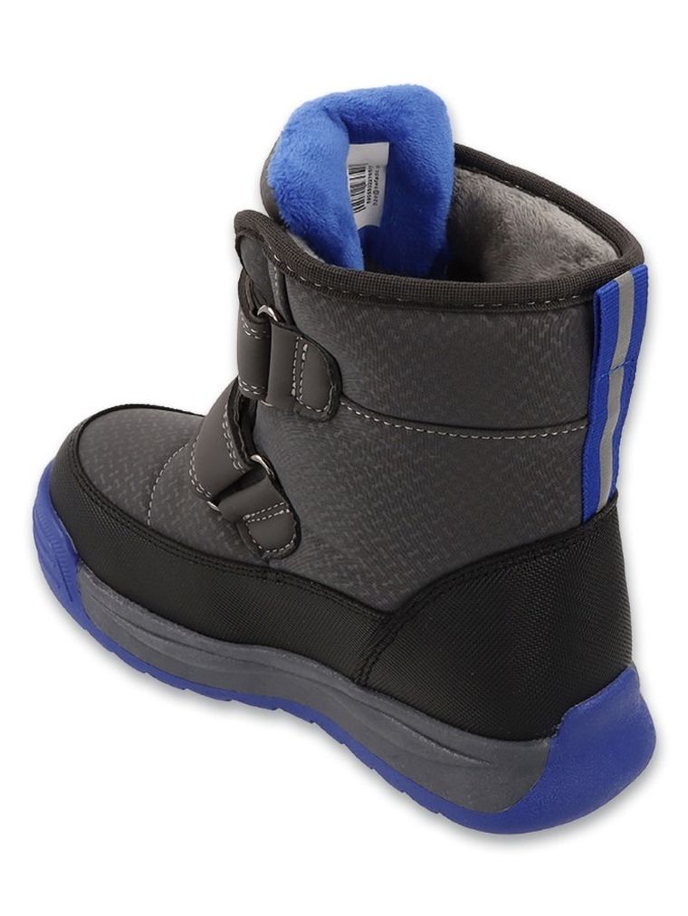 Śniegowce chłopięce, ocieplane, szare, Befado