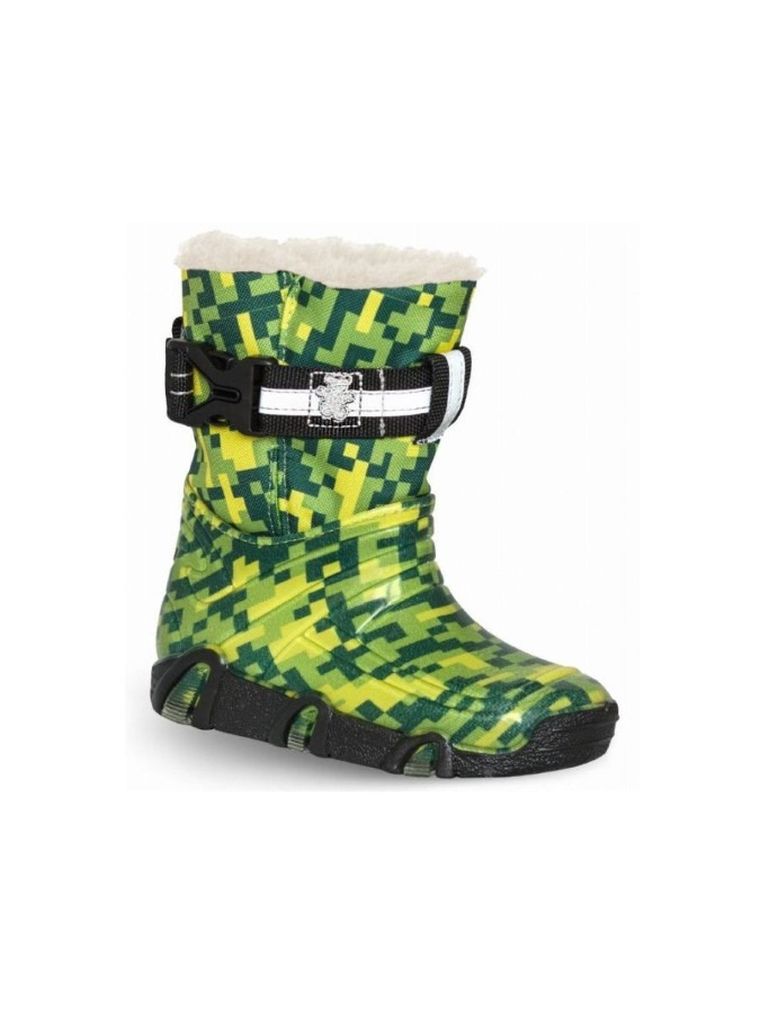 Śniegowce chłopięce, zielone, Zetpol