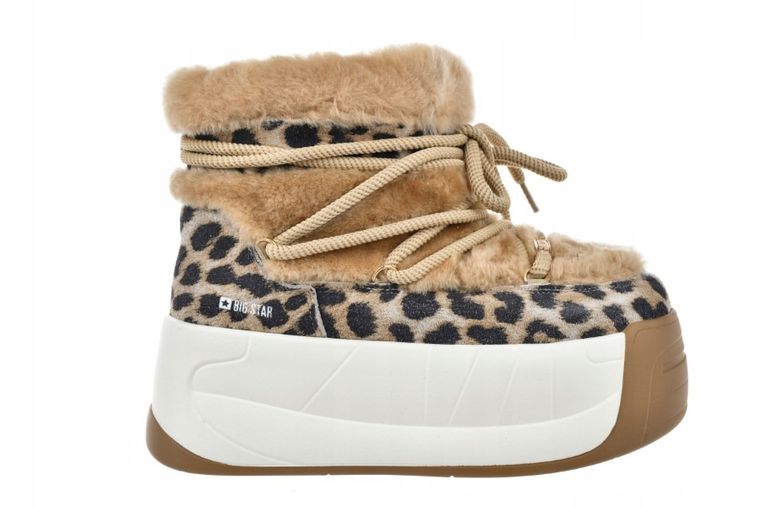 Śniegowce damskie, brązowe, Big Star