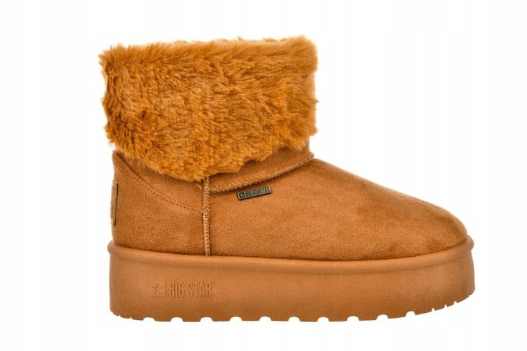 Śniegowce damskie, brązowe, Big Star