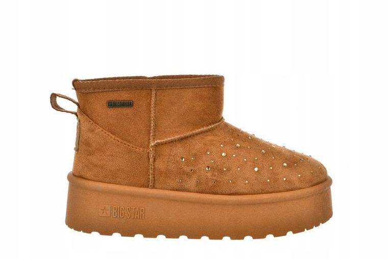 Śniegowce damskie, brązowe, Big Star