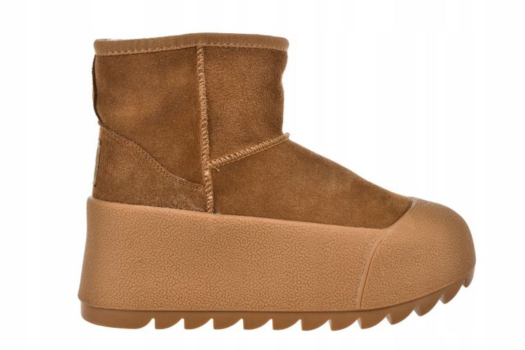 Śniegowce damskie, brązowe, Big Star