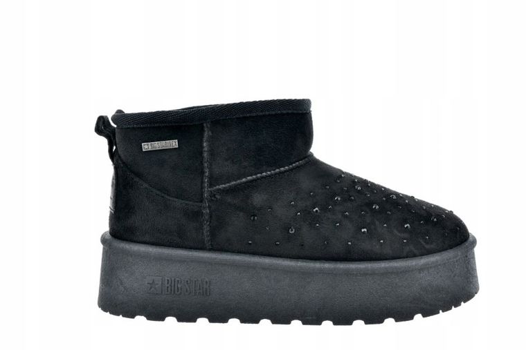 Śniegowce damskie, czarne, Big Star
