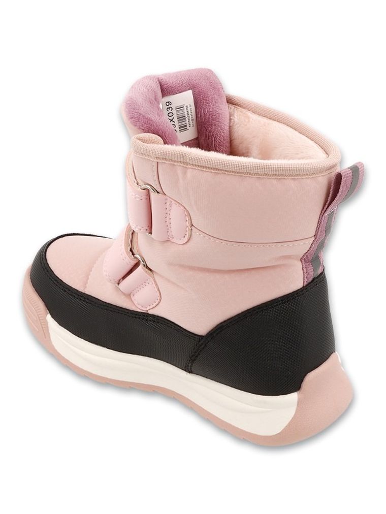 Śniegowce dziewczęce, ocieplane, różowe, Befado