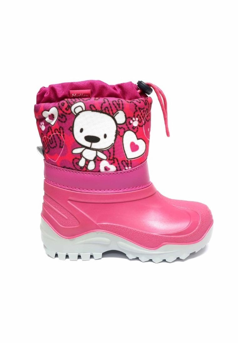 Śniegowce dziewczęce, różowe, Muflon