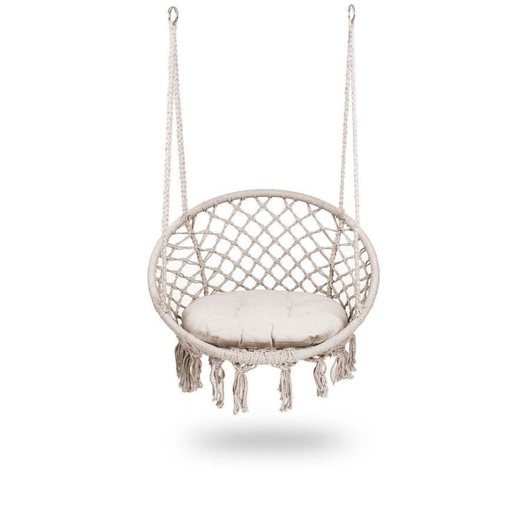 Sofotel, Boho, fotel ogrodowy wiszący, huśtawka, beżowy