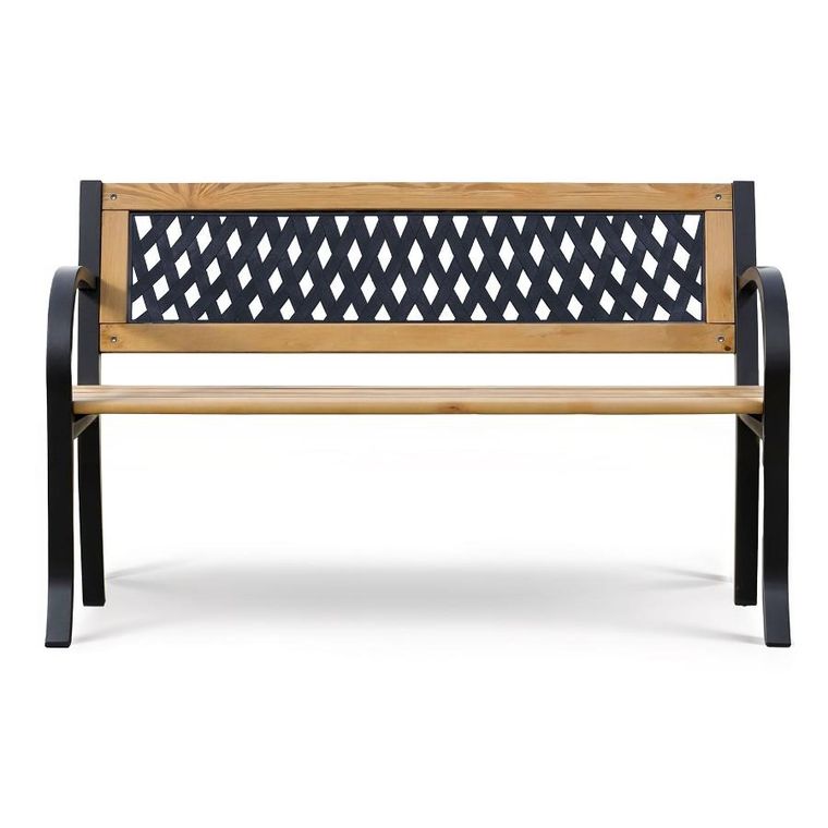 Sofotel, Elion, Ławka ogrodowa z oparciem 125 x 77 x 49 cm