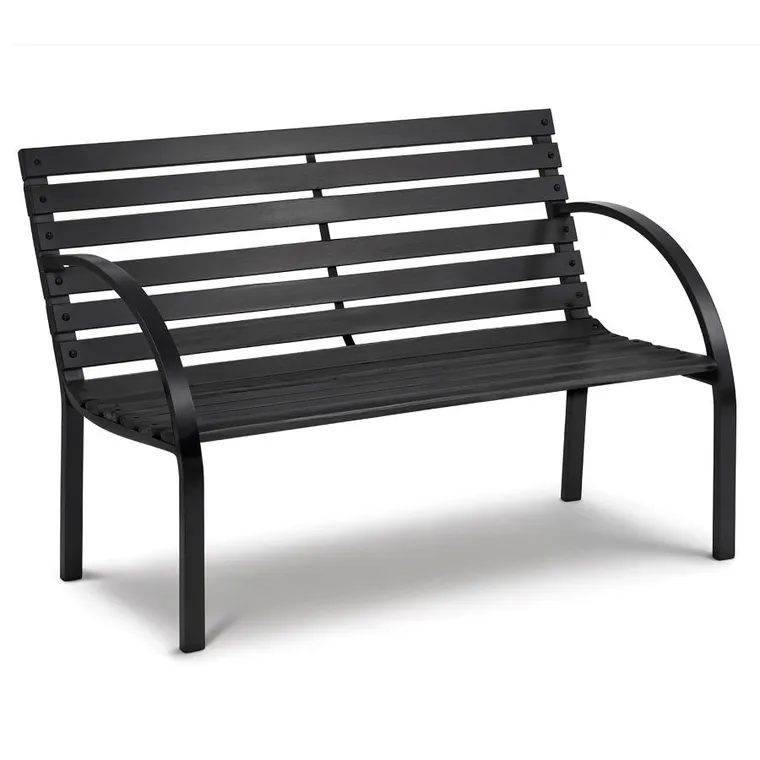 Sofotel, Luca, ławka ogrodowa z oparciem, 117,5-83-57 cm