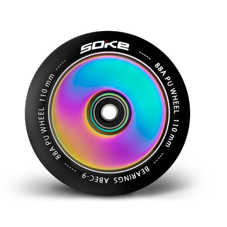 Soke, ABEC-9, kółka do hulajnogi wyczynowej, 110 mm