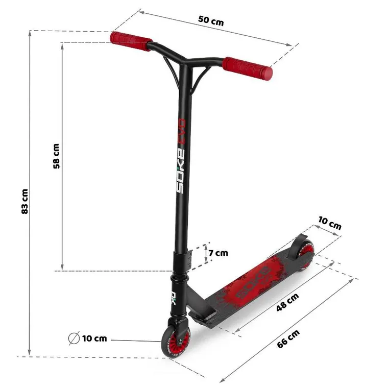 Soke, Stunt Evo, hulajnoga wyczynowa