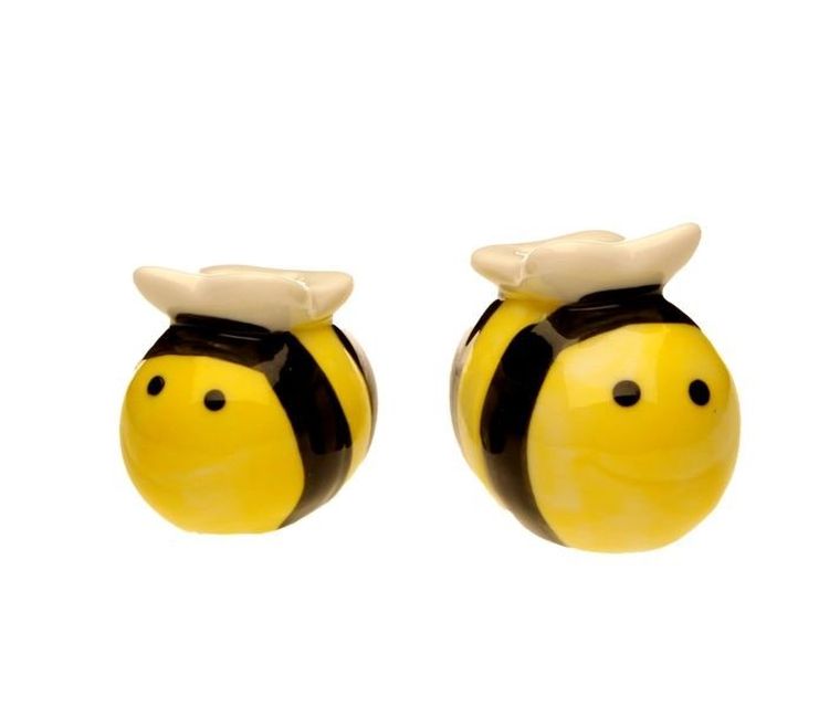 Solniczka i pieprzniczka, pszczółki