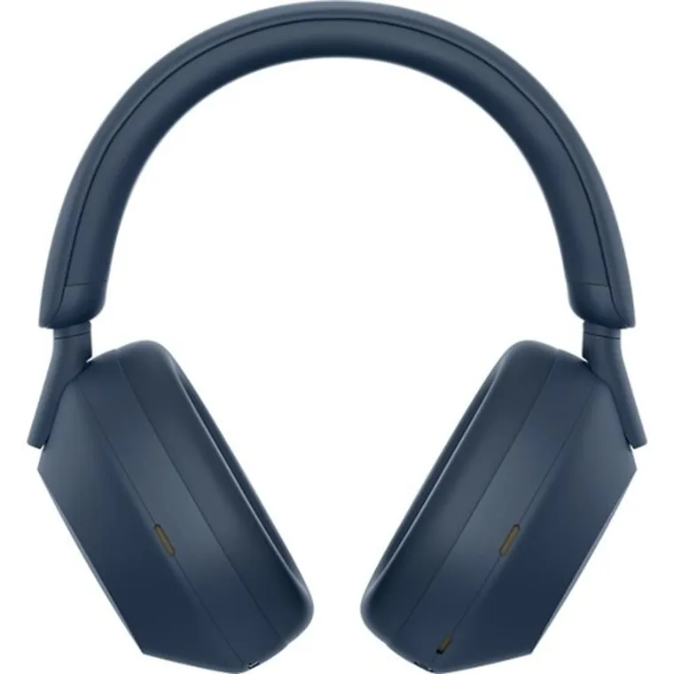 Sony, bezprzewodowe słuchawki nauszne, Wh-1000xm5, niebieskie