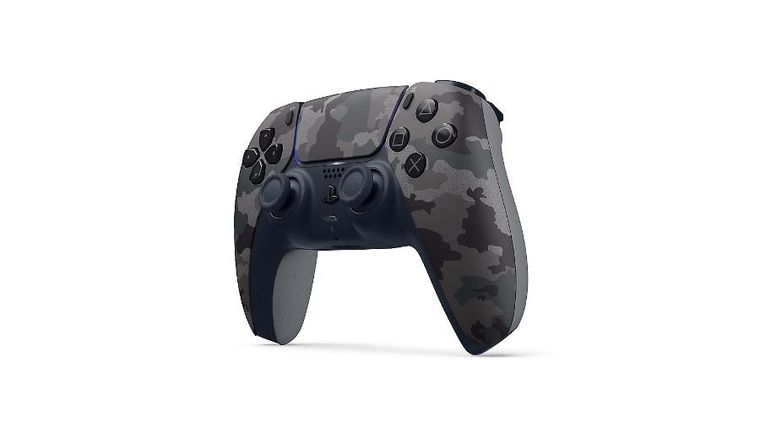Sony, DualSense, kontroler bezprzewodowy, Grey Camo Camouflage