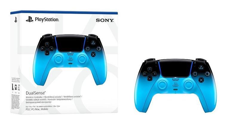 Sony, DualSense PS5, kontroler, Rhythm Blue New Edition