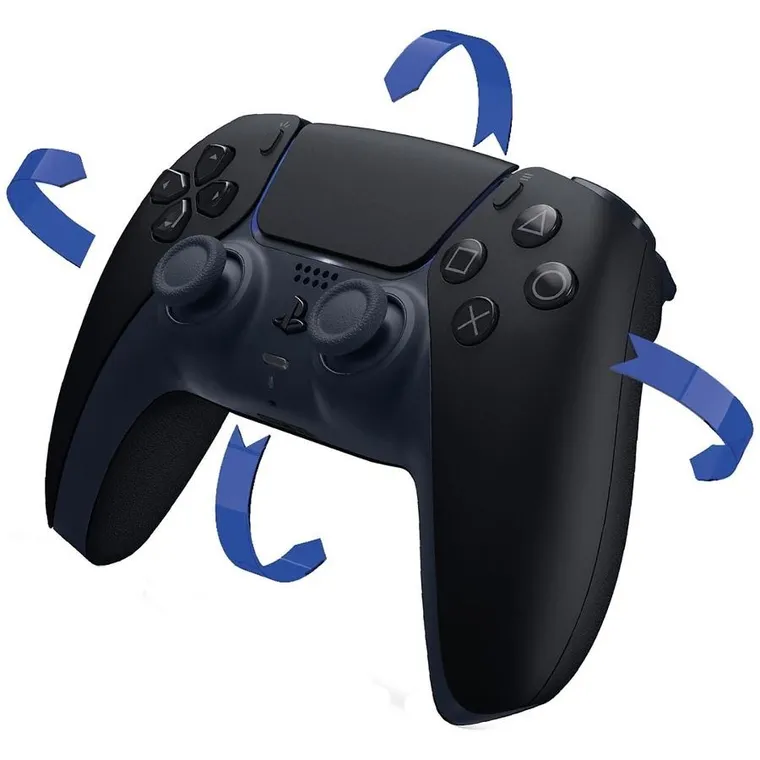Sony, kontroler bezprzewodowy, PS5 DualSense, Midnight Black + kabel USB