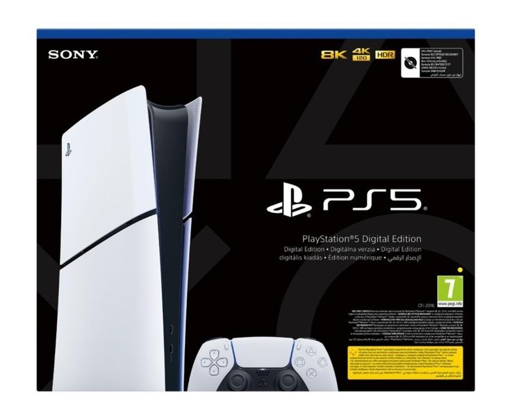 Sony, PlayStation 5, konsola, digital slim e-chassis