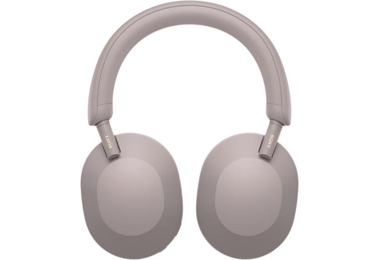 Sony, słuchawki nauszne, WH-1000XM5, różowe