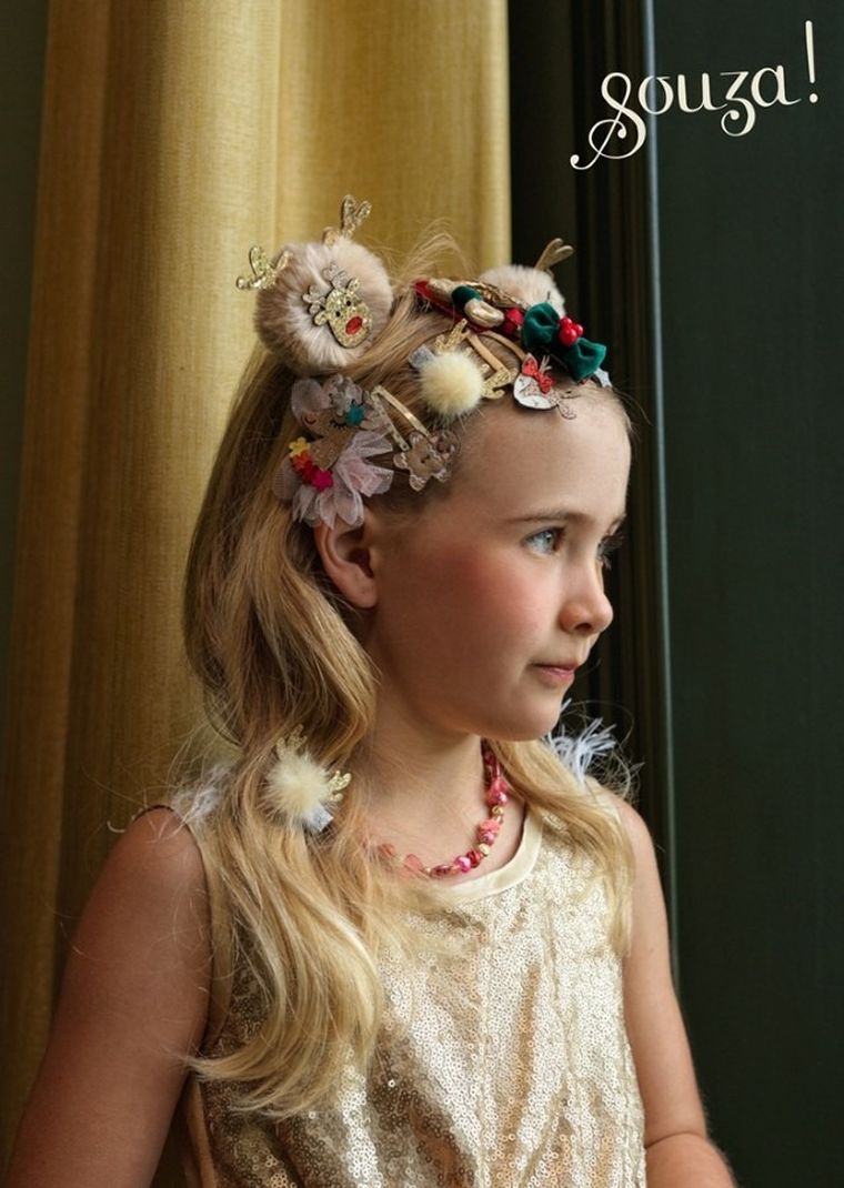 Souza! Curille, świąteczne spinki do włosów, 3 szt.