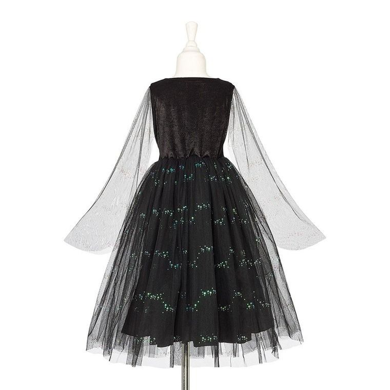 Souza! Czarownica Agatha, strój dla dzieci z sukienką z lampkami LED, 3-4 lata