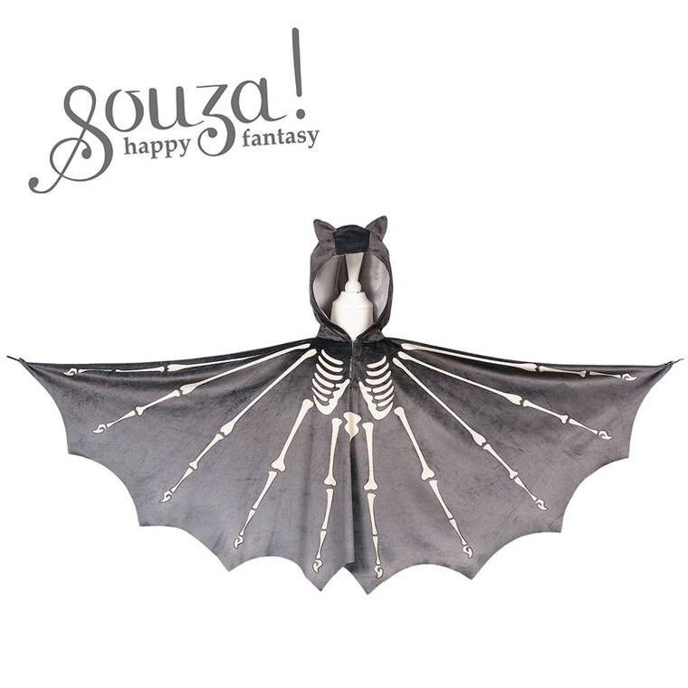 Souza! Nietoperz, peleryna z kapturem, strój, 4-8 lat