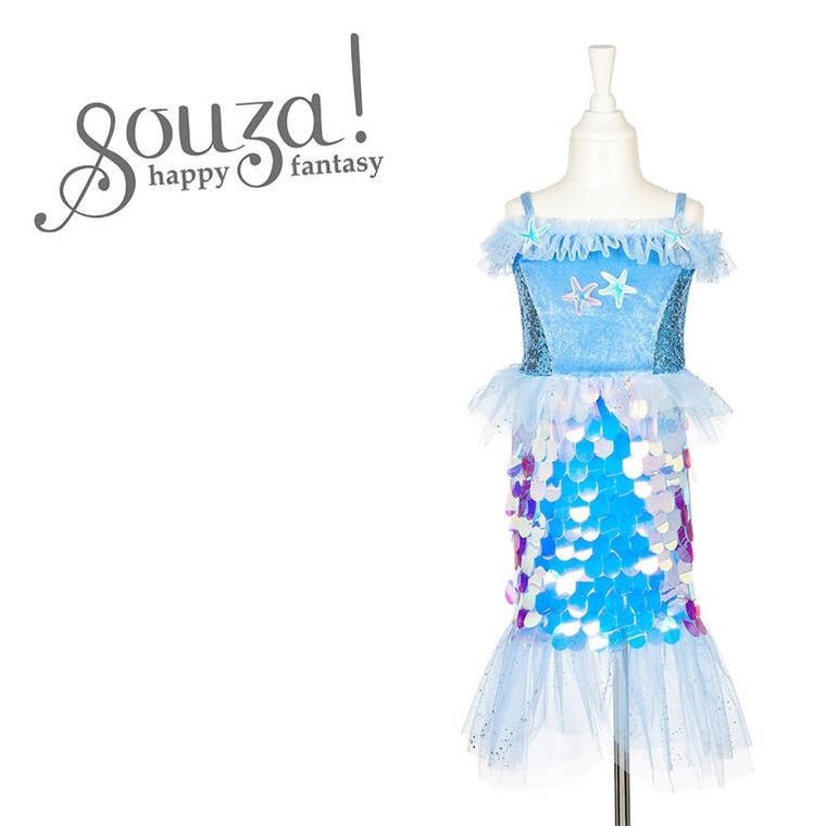 Souza! Syrenka Lorelie, sukienka cekinowa, strój, 5-7 lat