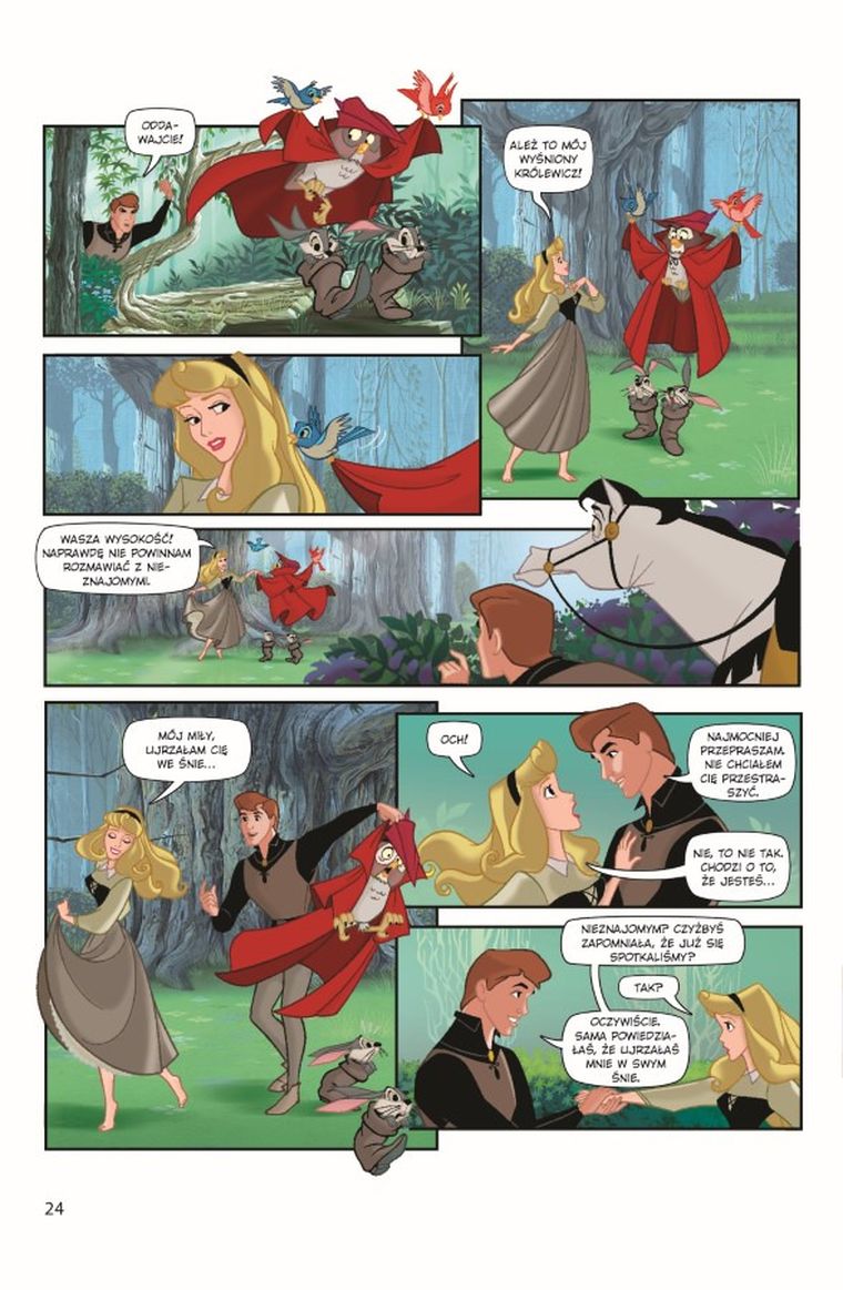 Śpiąca Królewna. Klasyczne baśnie Disneya w komiksie