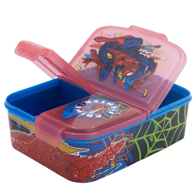 Spider-Man, lunchbox z przegródkami