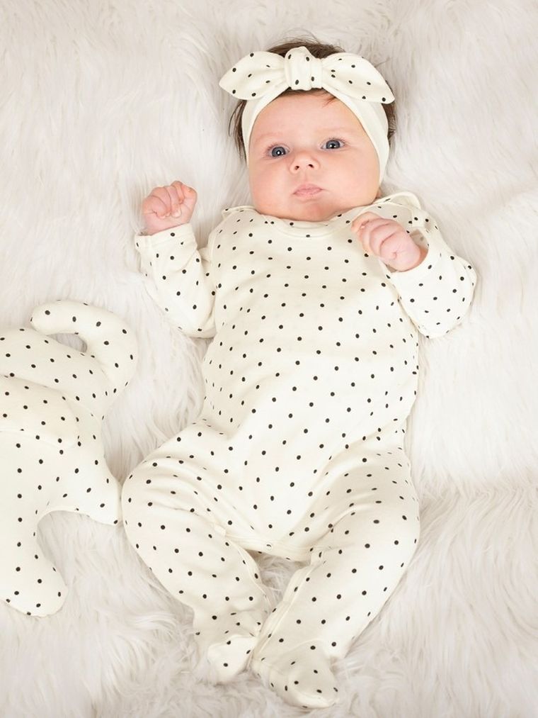 Śpiochy dziewczęce, ecru, Nicol