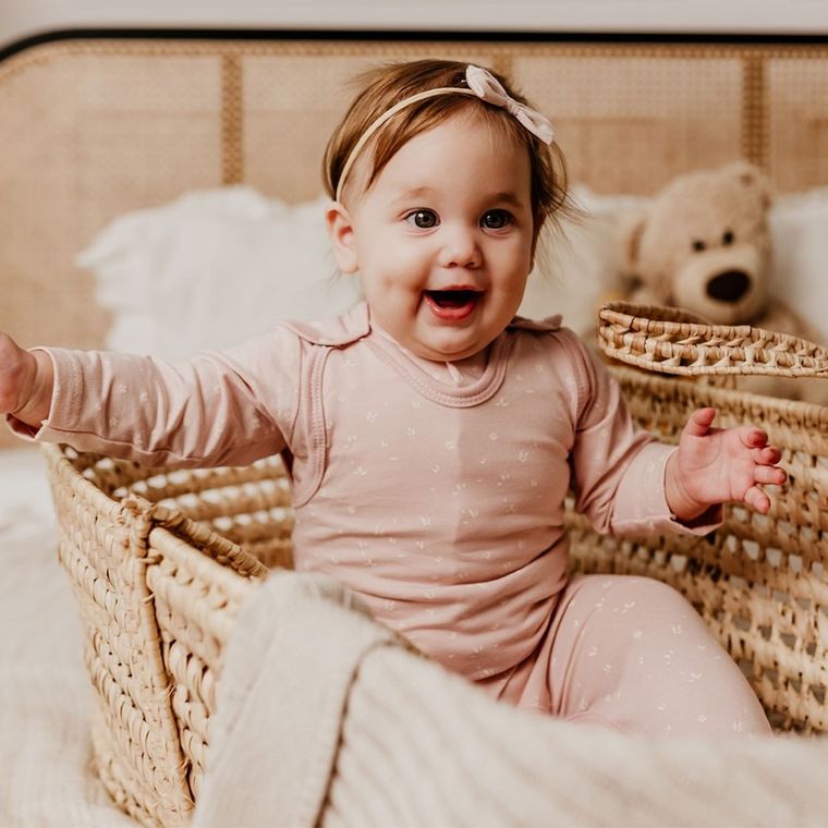 Śpiochy dziewczęce, różowe, Eevi