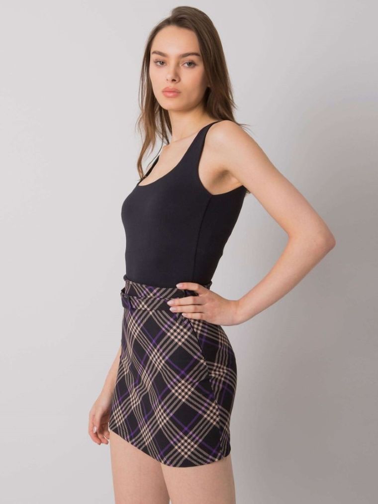 Spódnica damska, czarna, Italy Moda