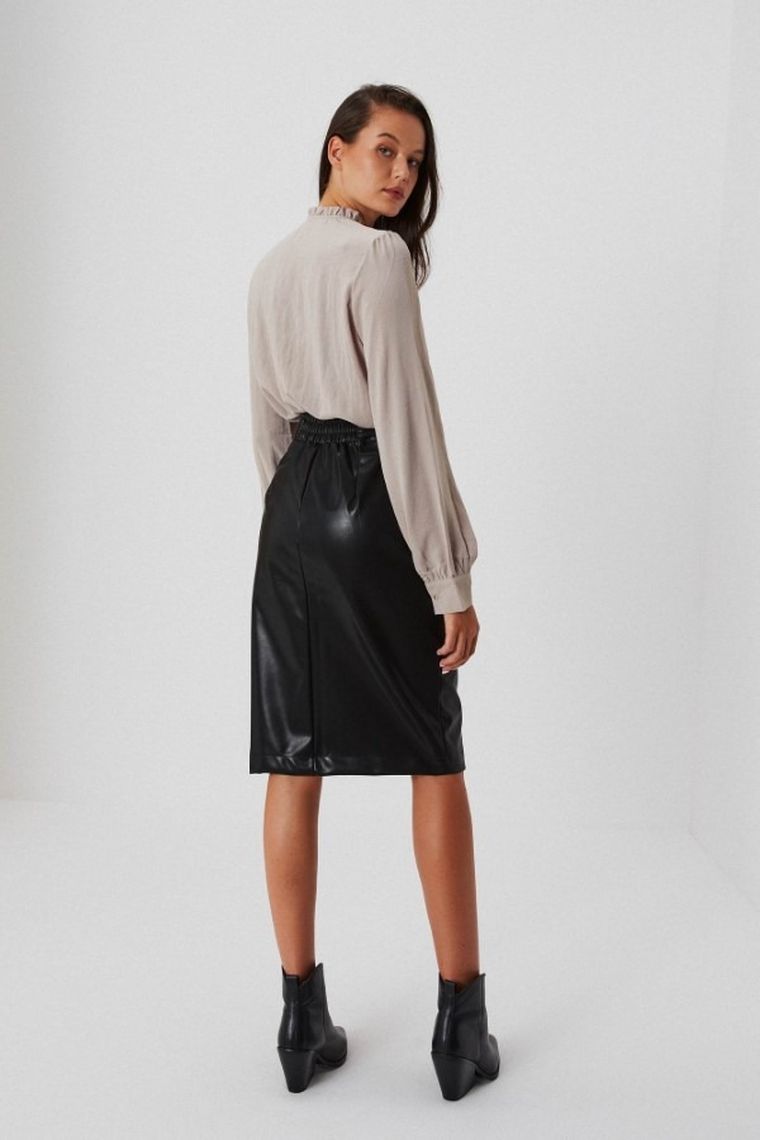 Spódnica damska, czarna, Moodo