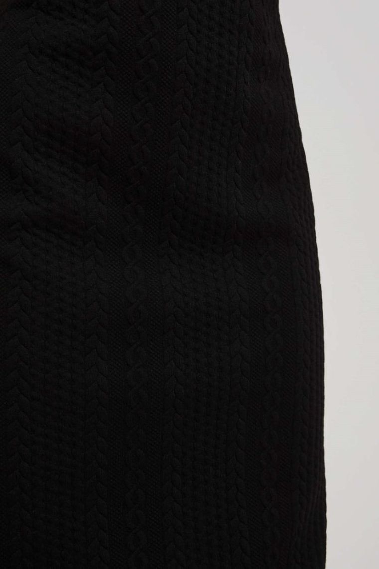 Spódnica damska, czarna, Moodo