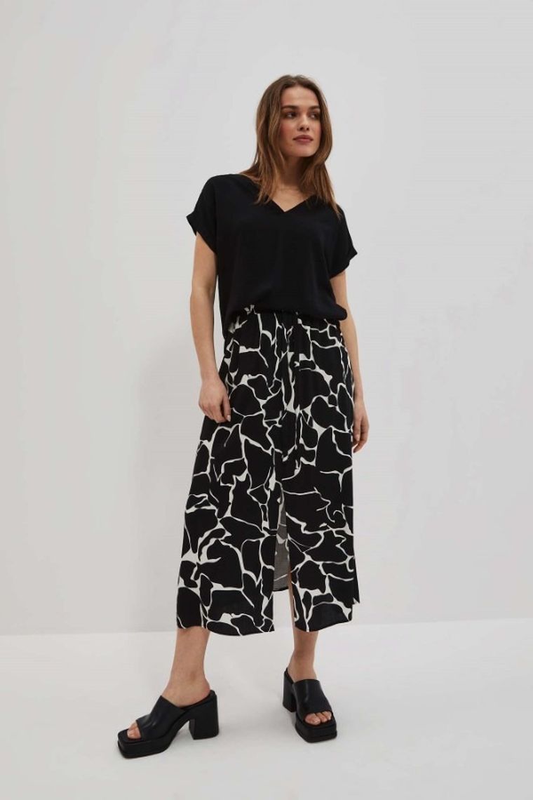 Spódnica damska, czarna, Moodo